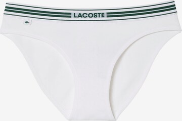 LACOSTE Panty in White: front
