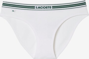 LACOSTE Slip in Weiß: predná strana