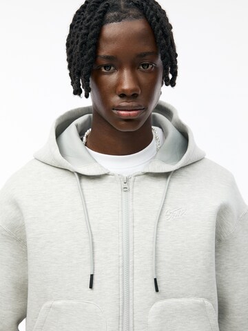 Pull&Bear Sweatvest in Grijs