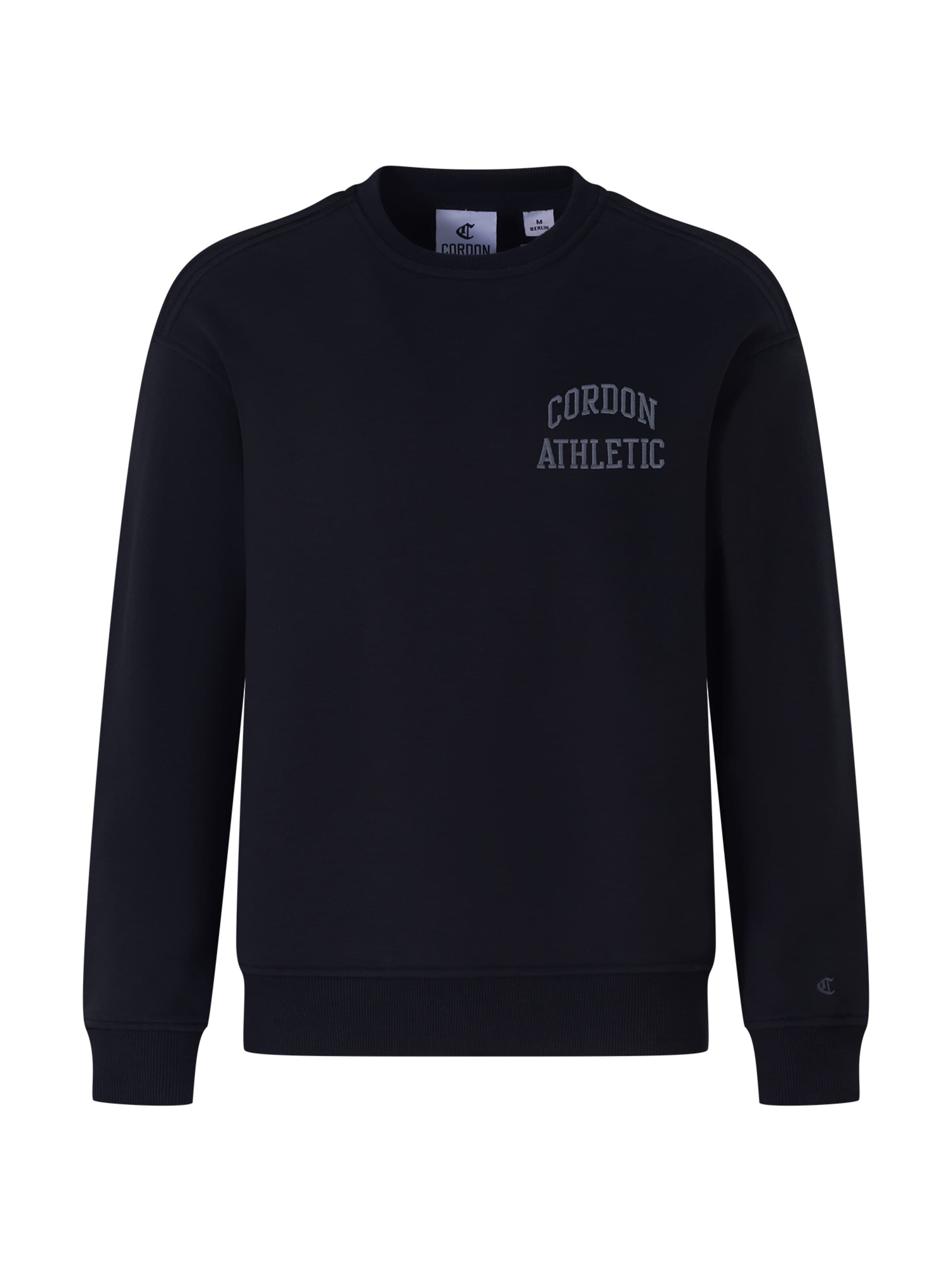 Cordon Sport Sweater 'Adam' in Black: front