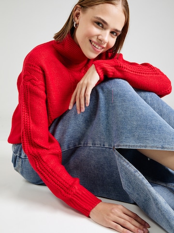 b.young Sweater 'OTINKA' in Red