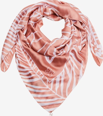 Foulard COMMA en orange : devant