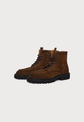 BOSS Schnürboots 'Julio' in Braun