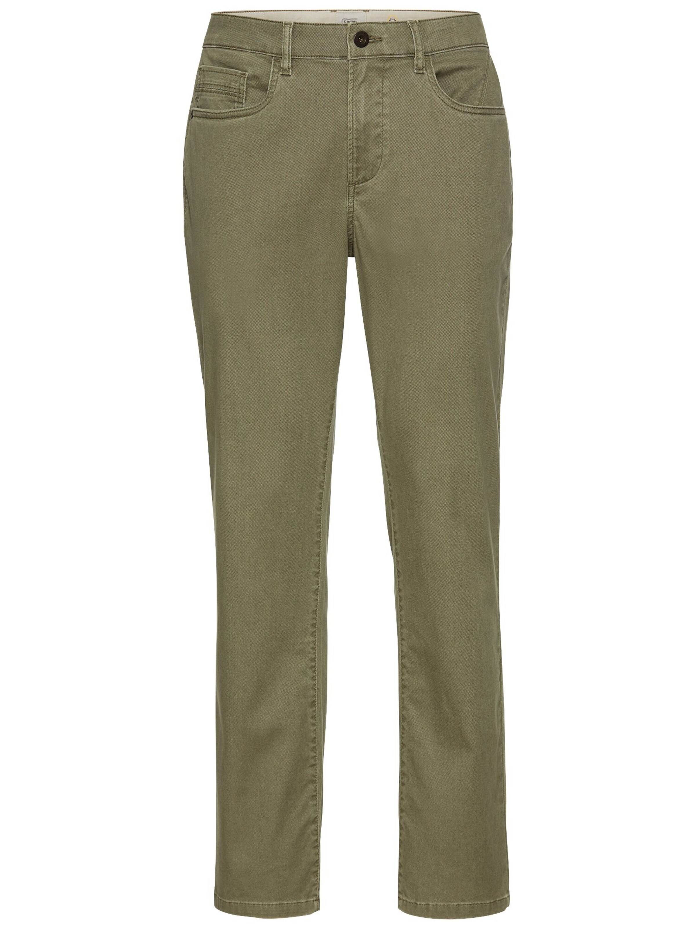 CAMEL ACTIVE Relaxed Fit 5-Pocket Hose in Grün: Vorderseite