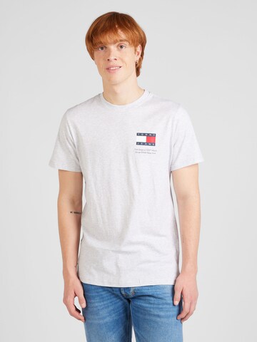 pelēks Tommy Jeans T-Krekls 'Essential': no priekšpuses