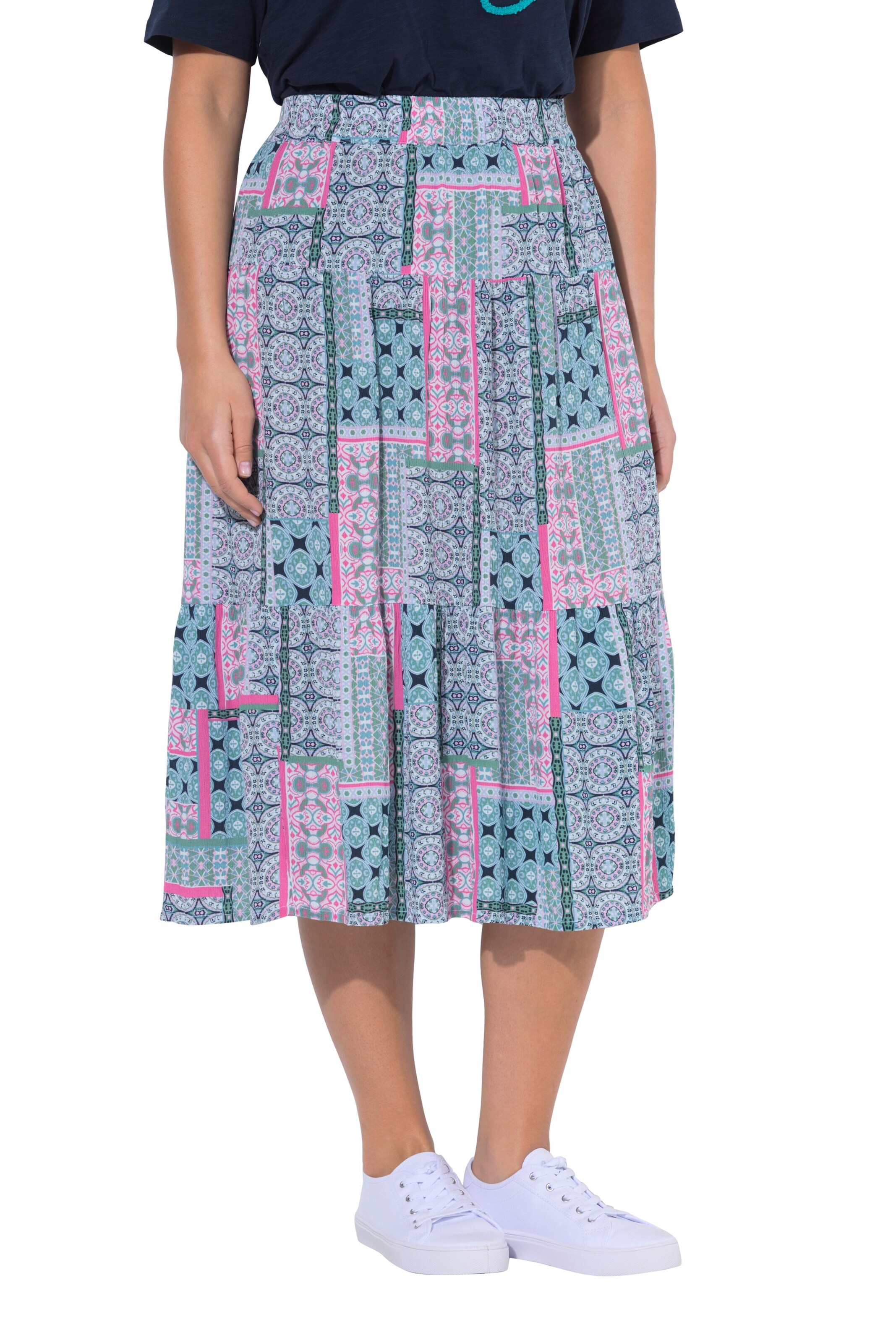 Ulla Popken Skirt in Mixed colours: front