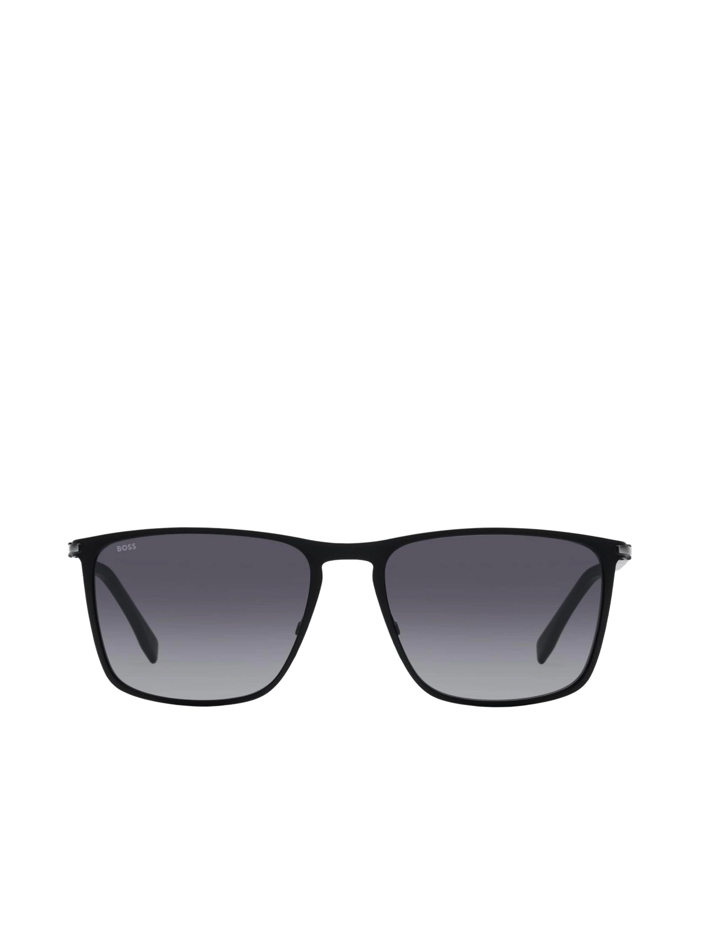 HUGO BOSS Sunglasses in Black: front