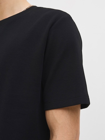 Tricou 'JJEAUSTIN' de la Jack & Jones Plus pe negru