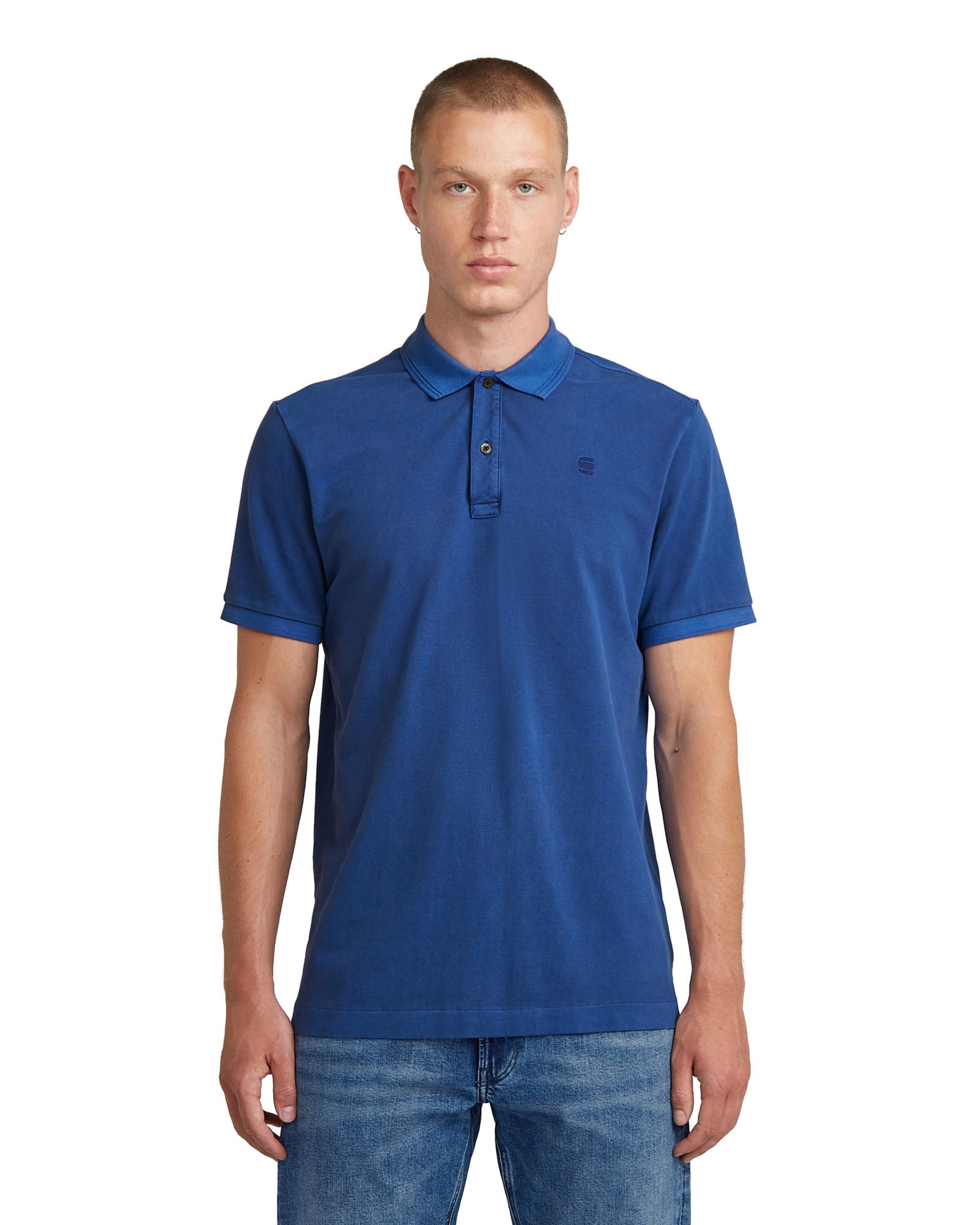 G-STAR Shirt 'Dunda' in Blauw: voorkant