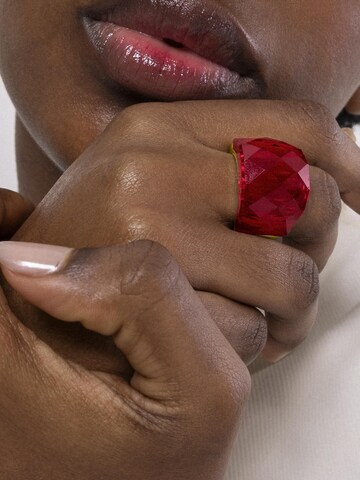 Luxenter - Anillo 'Fadino' en rojo