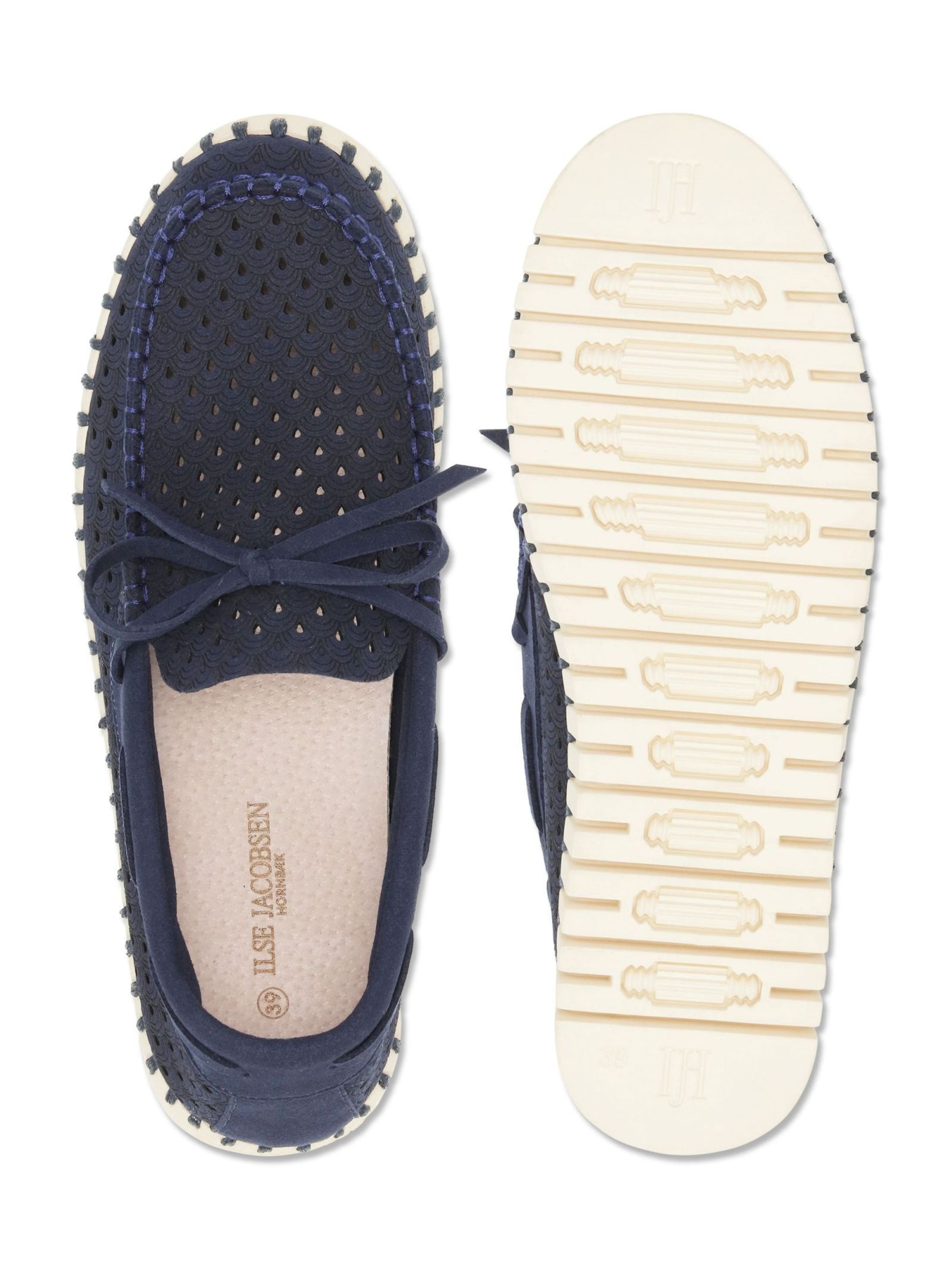 Mocassin 'Tulip' ILSE JACOBSEN en bleu