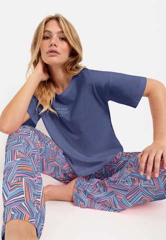 LSCN by LASCANA Pyjama in Blauw