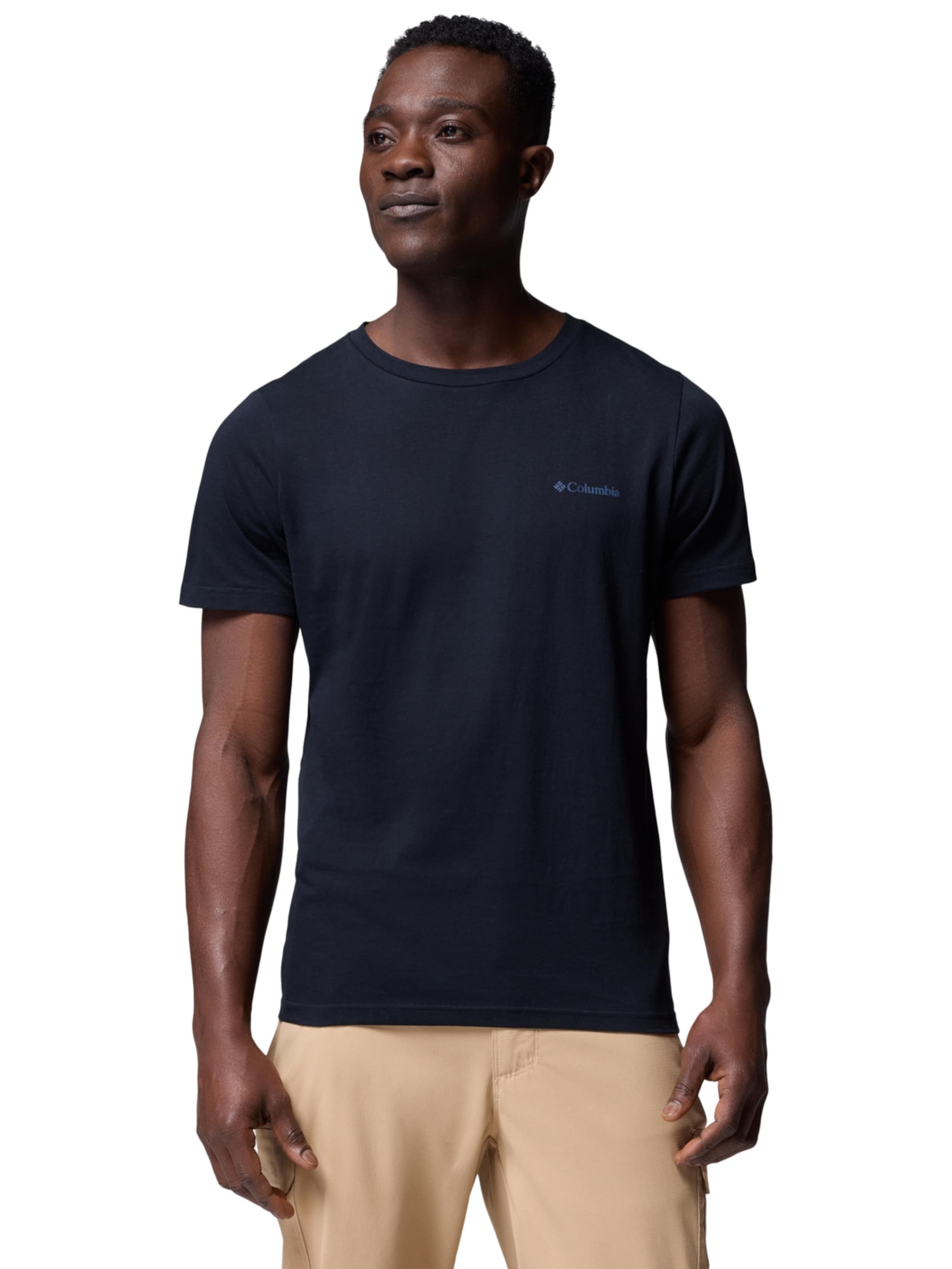 COLUMBIA Shirt 'Columbia Rapid Ridge Back  II' in Black: front