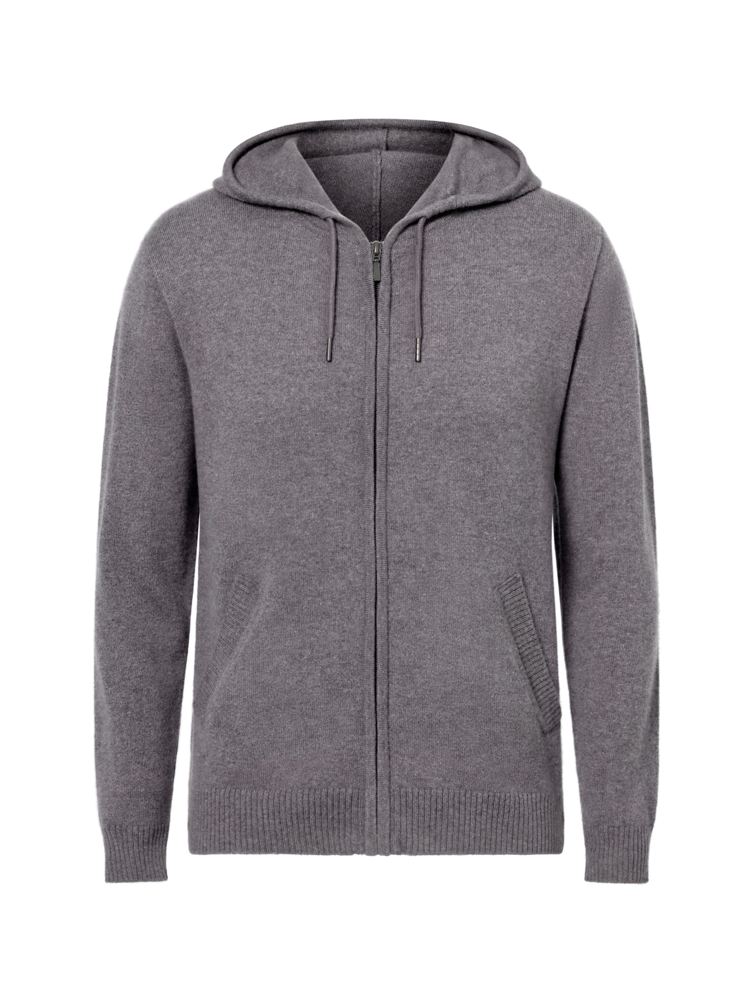 CASH-MERE.CH Neuletakki värissä harmaa: etupuoli