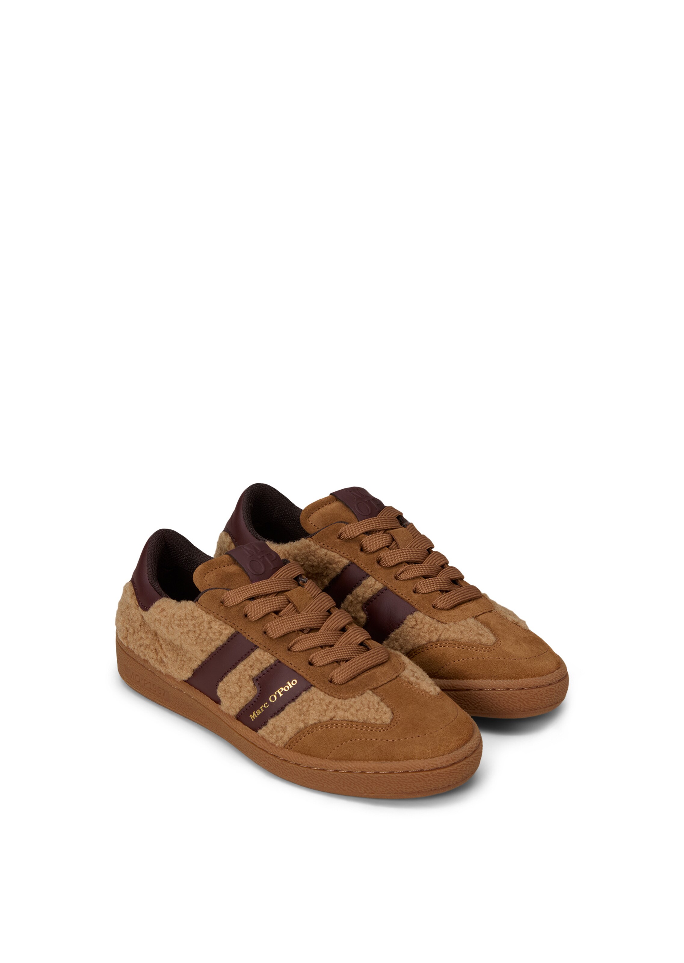 Marc O'Polo Sneakers laag 'Court' in Beige