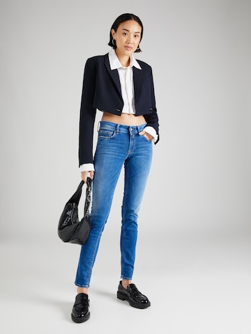 REPLAY Slimfit Jeans 'New Luz' in Blauw