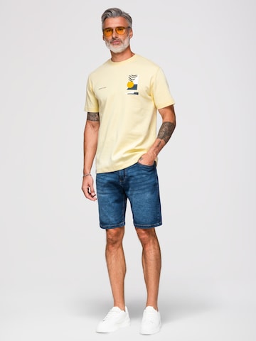 Ombre Regular Jeans‌‌‌‌‌‌‌‌ in Blau: Vorderseite