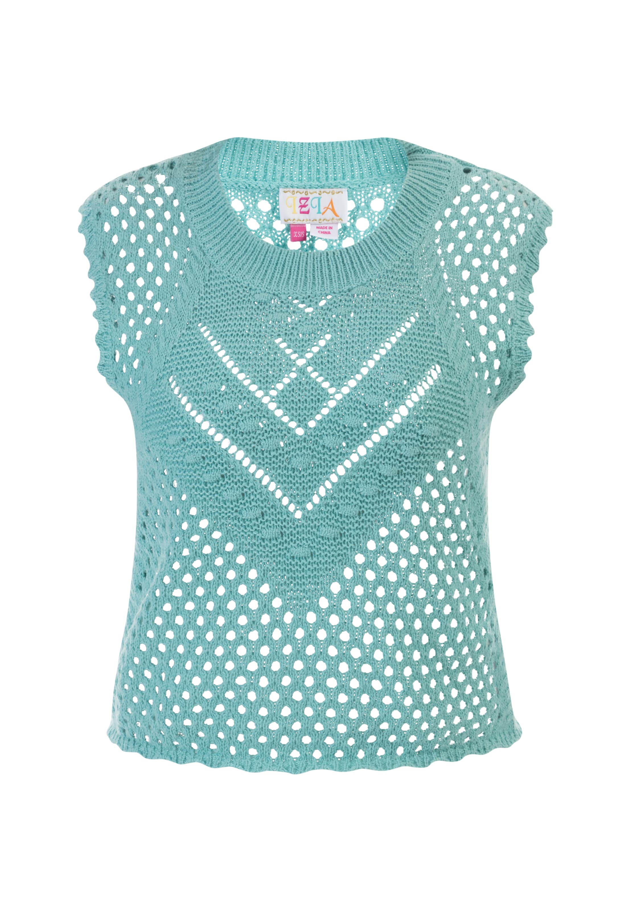 Pullover di IZIA in blu: frontale