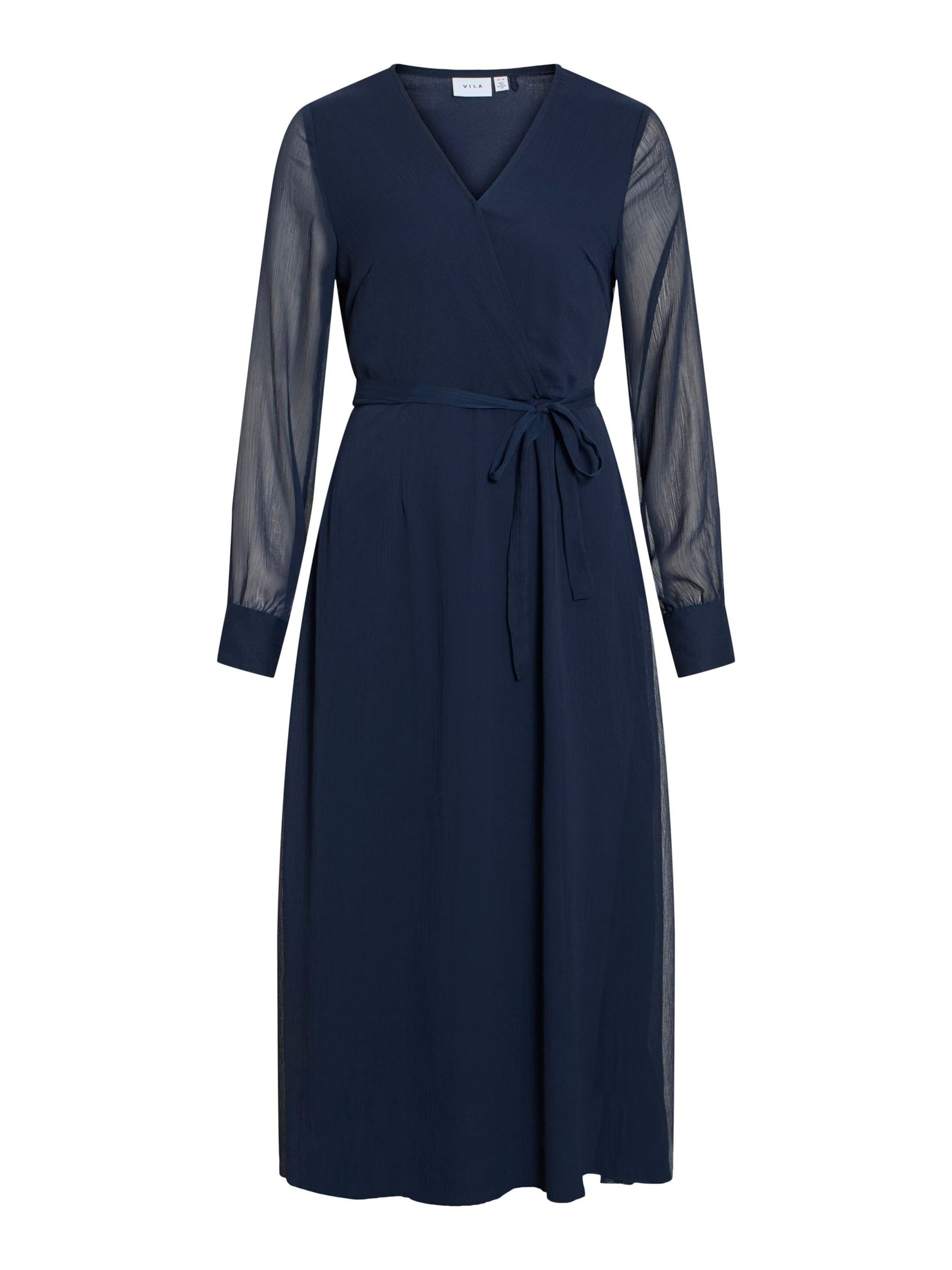 VILA Šaty 'VIFalia' – modrá: přední strana
