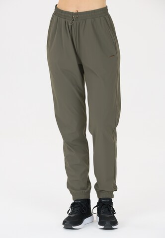 Athlecia Regular Sportbroek 'Amis' in Bruin: voorkant