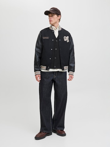 JACK & JONES - Cárdigan en negro