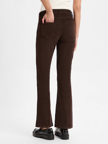 Bootcut Pantalon à plis 'Shakira' BRAX en marron