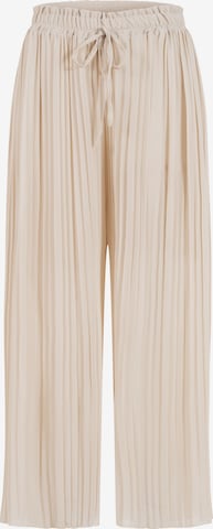 Cloud5ive Wide leg Pants in Beige: front