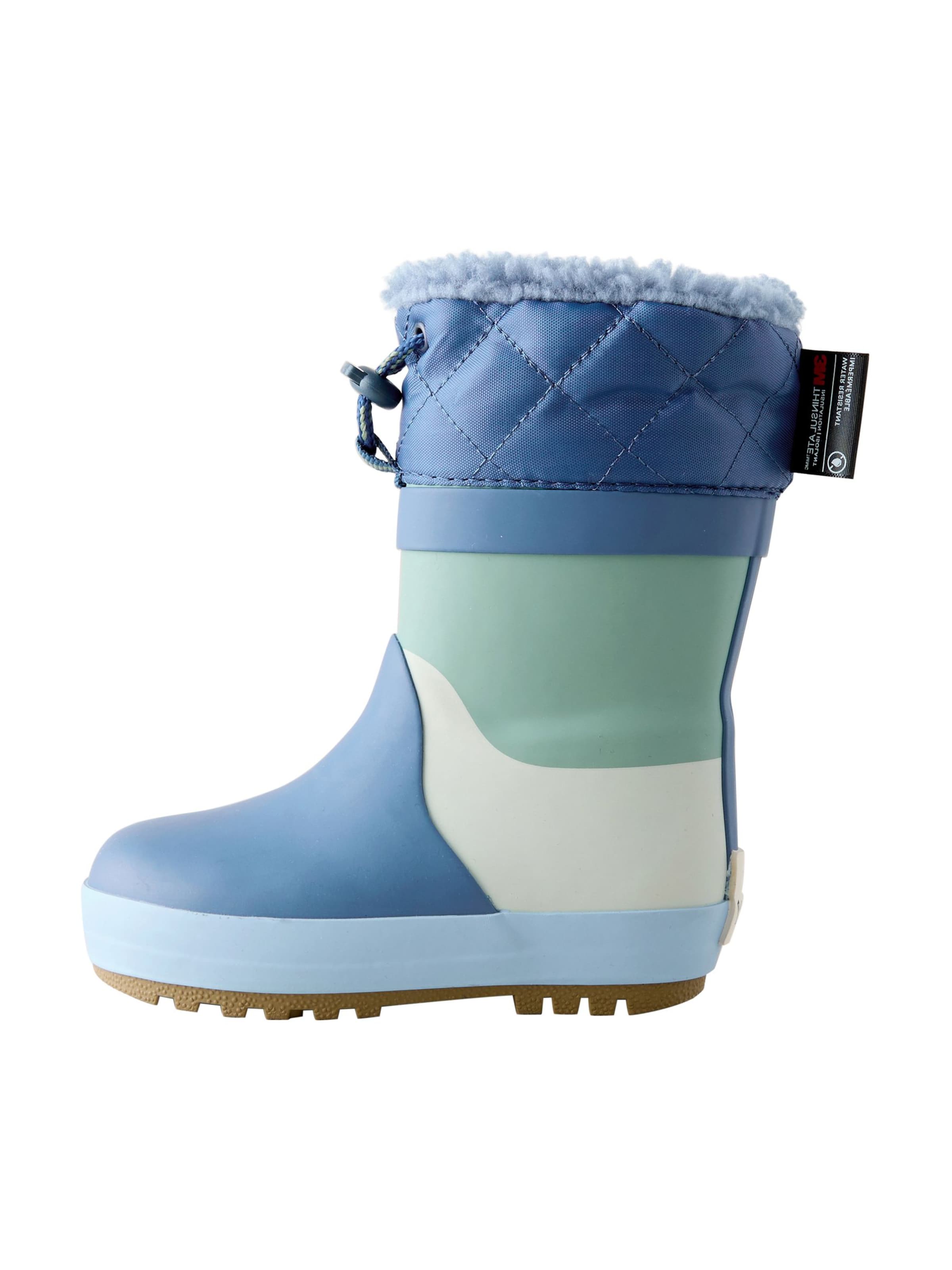 Cizme de cauciuc de la Next pe albastru: față