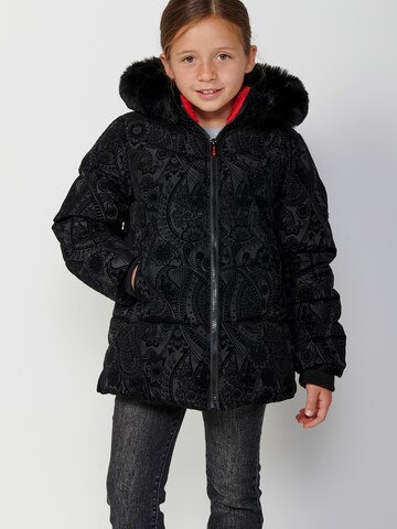 KOROSHI Jacke in Schwarz: Vorderseite