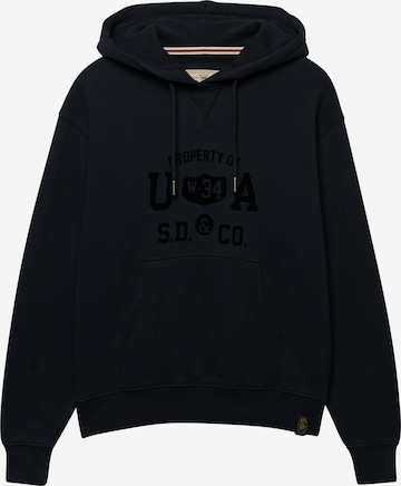 Sweat-shirt 'Athletic' Superdry & Co en noir : devant