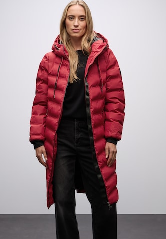 STREET ONE Winter Coat in Red: front