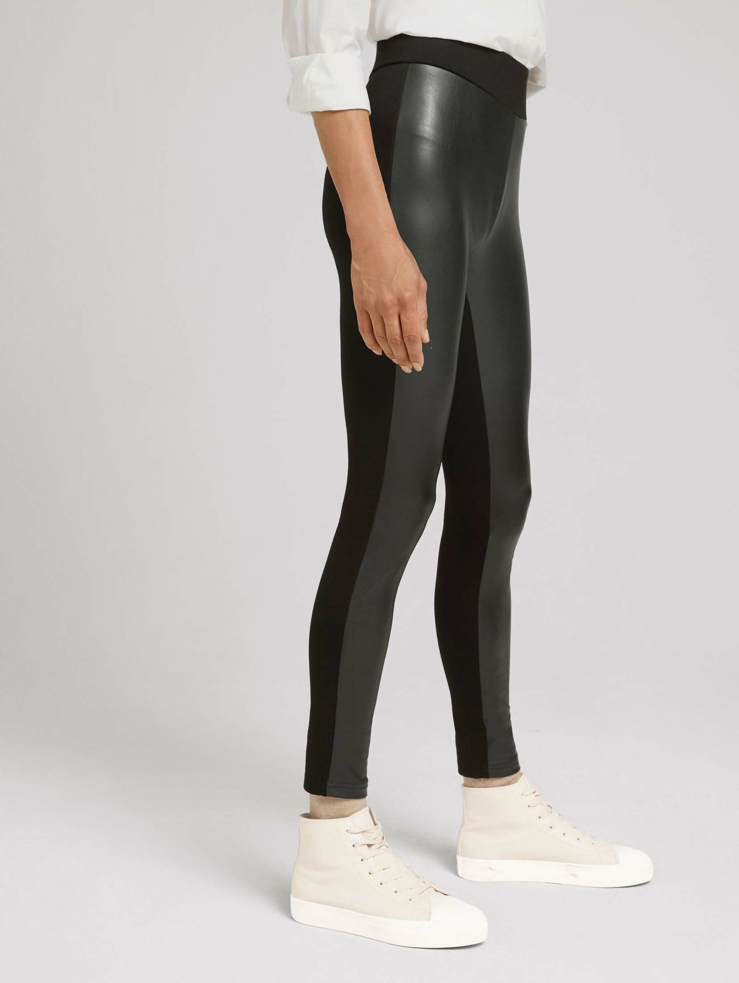 Frauen Große Größen TOM TAILOR Leggings in Schwarz - PA15748 Frauen Große Größen TOM TAILOR Leggings in Schwarz - PA15748