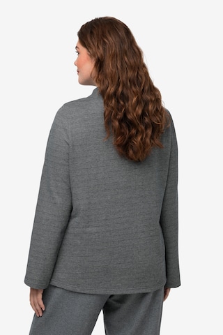 Ulla Popken Sweatshirt in Grey: front