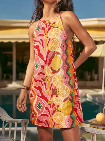 Friends Like These Letnia sukienka w kolorze różowy