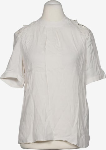 Kaviar Gauche Bluse M in Weiß: Vorderseite