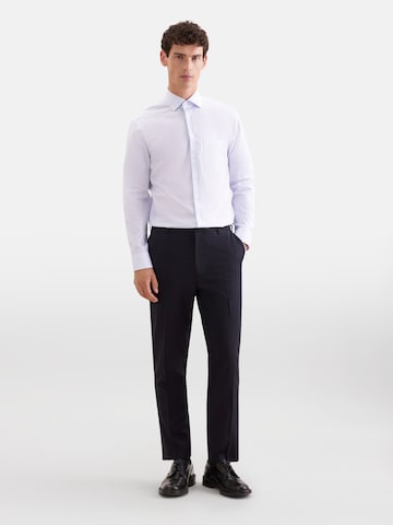 Coupe regular Chemise business SEIDENSTICKER en bleu