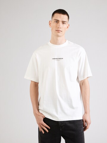 Only & Sons Футболка 'ONSCURATED' в Белый: спереди