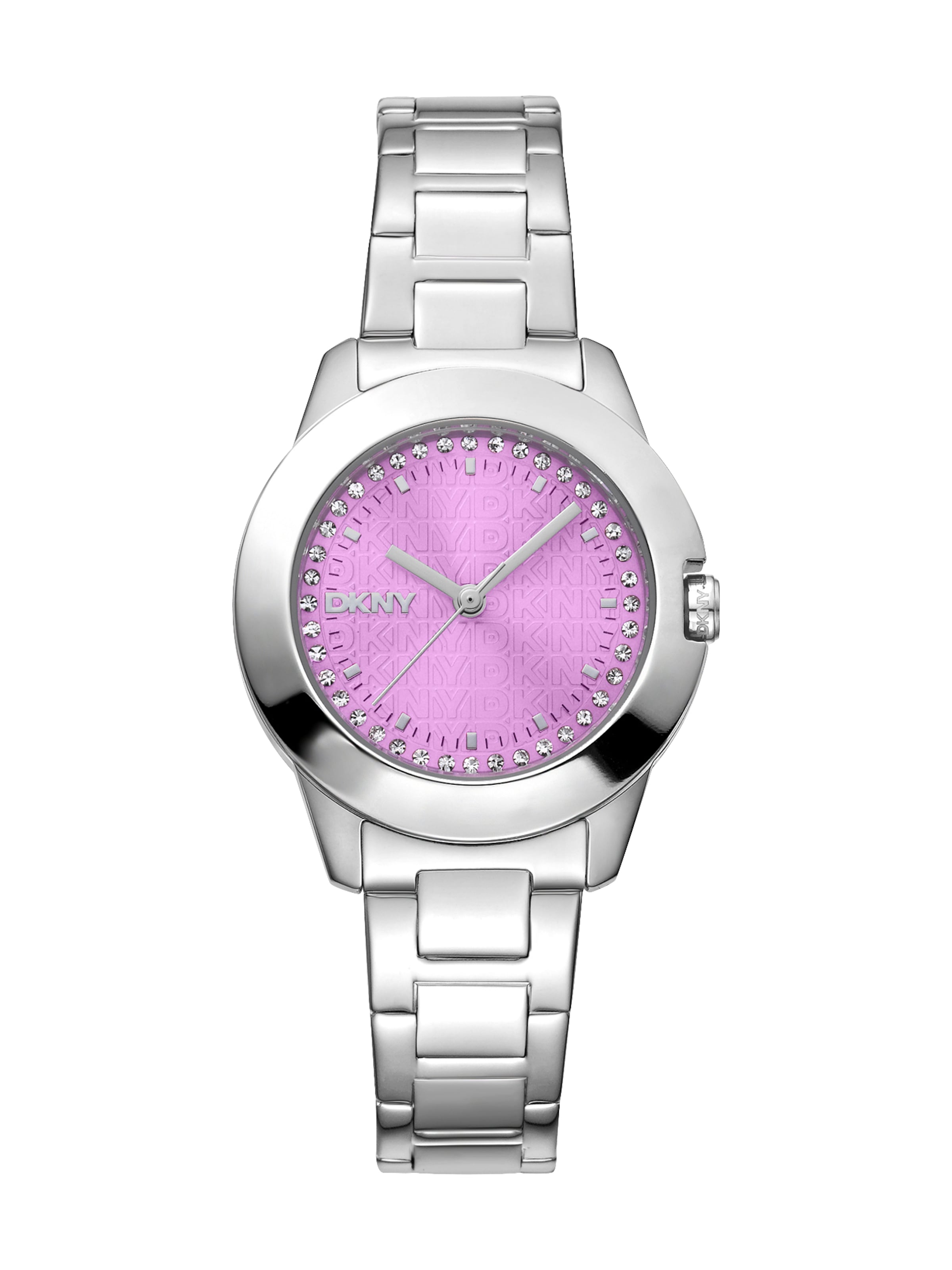 DKNY Uhr 'Park Ave' in Silber: Vorderseite