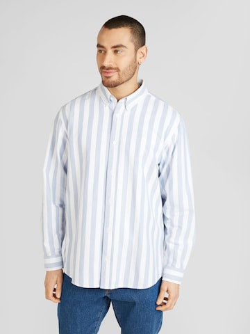 Carhartt WIP - Regular Fit Camisa 'Dillion' em branco: frente