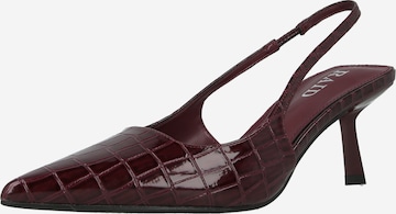 Raid - Zapatos destalonado 'LAURA' en rojo: frente