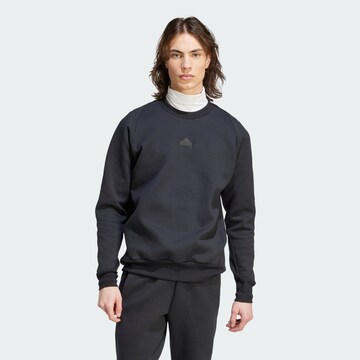 melns ADIDAS SPORTSWEAR Sportiska tipa džemperis 'Z.N.E. Premium'