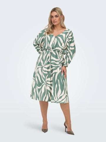 ONLY Carmakoma Dress 'CarCamille' in Green