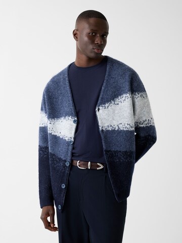 GUESS Strickjacke in Blau: Vorderseite