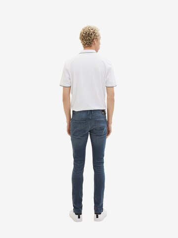 Skinny Jeans 'CULVER' de la TOM TAILOR DENIM pe albastru