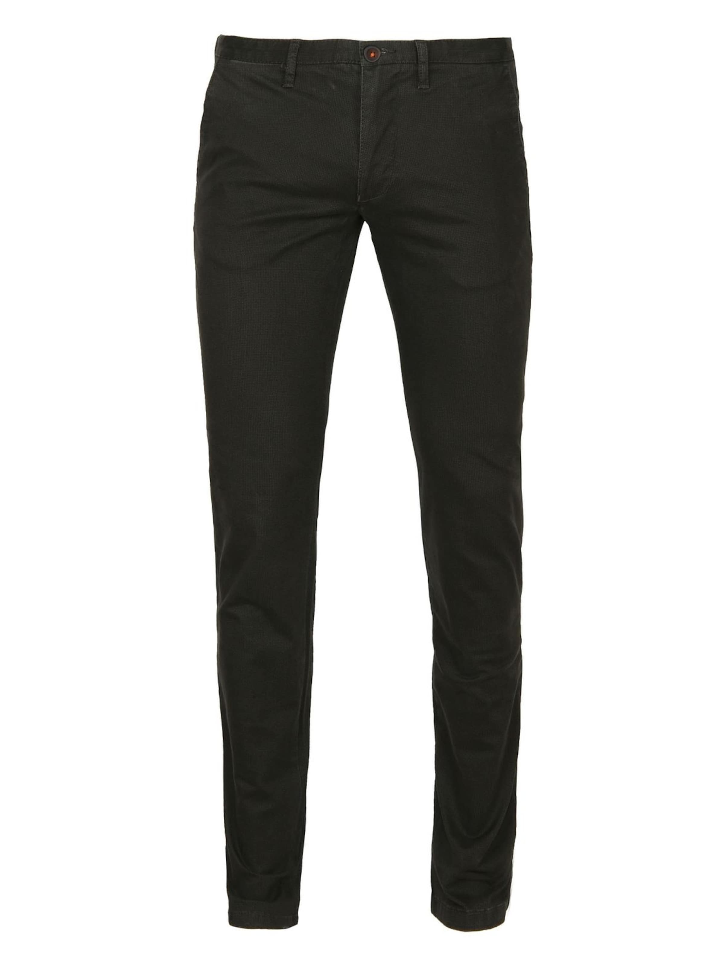 Suitable Slim fit Chino trousers 'Sartre' in Green: front