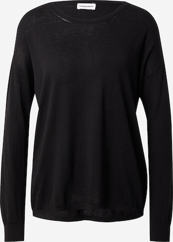 ARMEDANGELS - Pullover 'Larni' em preto: frente