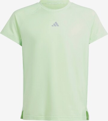 ADIDAS SPORTSWEAR Performance Shirt in Green: front