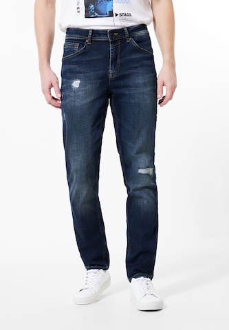 Street One MEN Regular Jeans in Blue: front