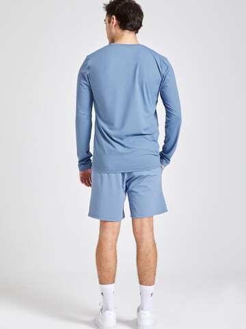 SPORTKIND Funktionsshirt 'Crew Neck Long Sleeve Shirt'‌‌‌‌‌‌‌‌‌‌ in Grau