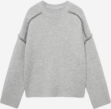 MANGO TEEN Neulepaita 'Stitch2' värissä harmaa: etupuoli